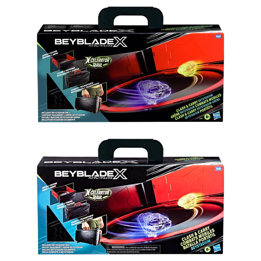 Beyblade X Clash and Carry Portable Beystadium