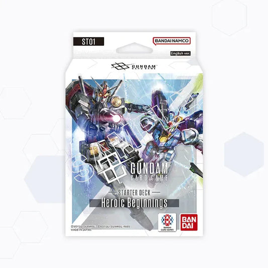 Gundam Card Game: Starter Deck - 01 Heroic Beginnings [ST01]