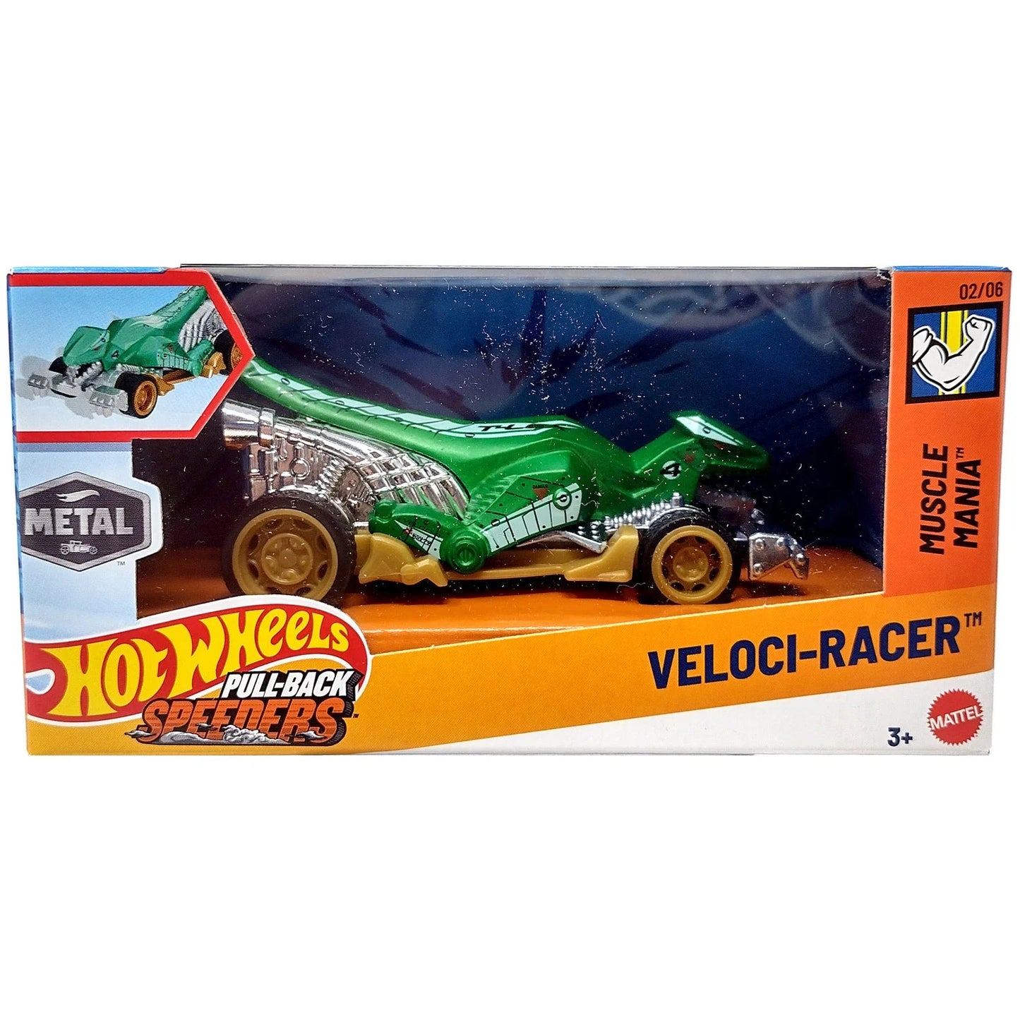 Hot Wheels Pull-Back Speeders 2025 Mix 2