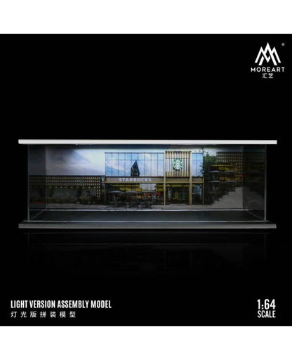 MoreArt 1/64 PARKING LOT SCENE Starbucks MO914201