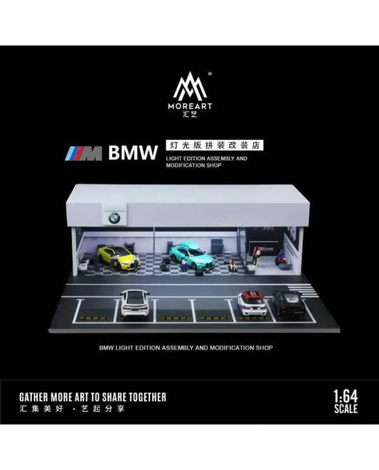 MoreArt Diorama BMW Modification Shop 1:64