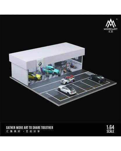 MoreArt Diorama BMW Modification Shop 1:64