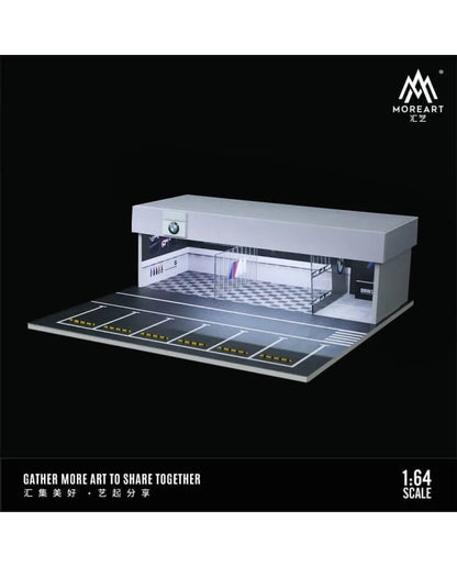 MoreArt Diorama BMW Modification Shop 1:64