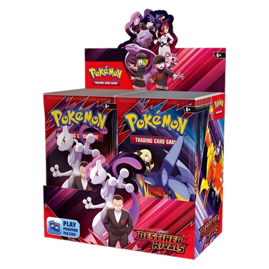 Destined Rivals sealed booster display