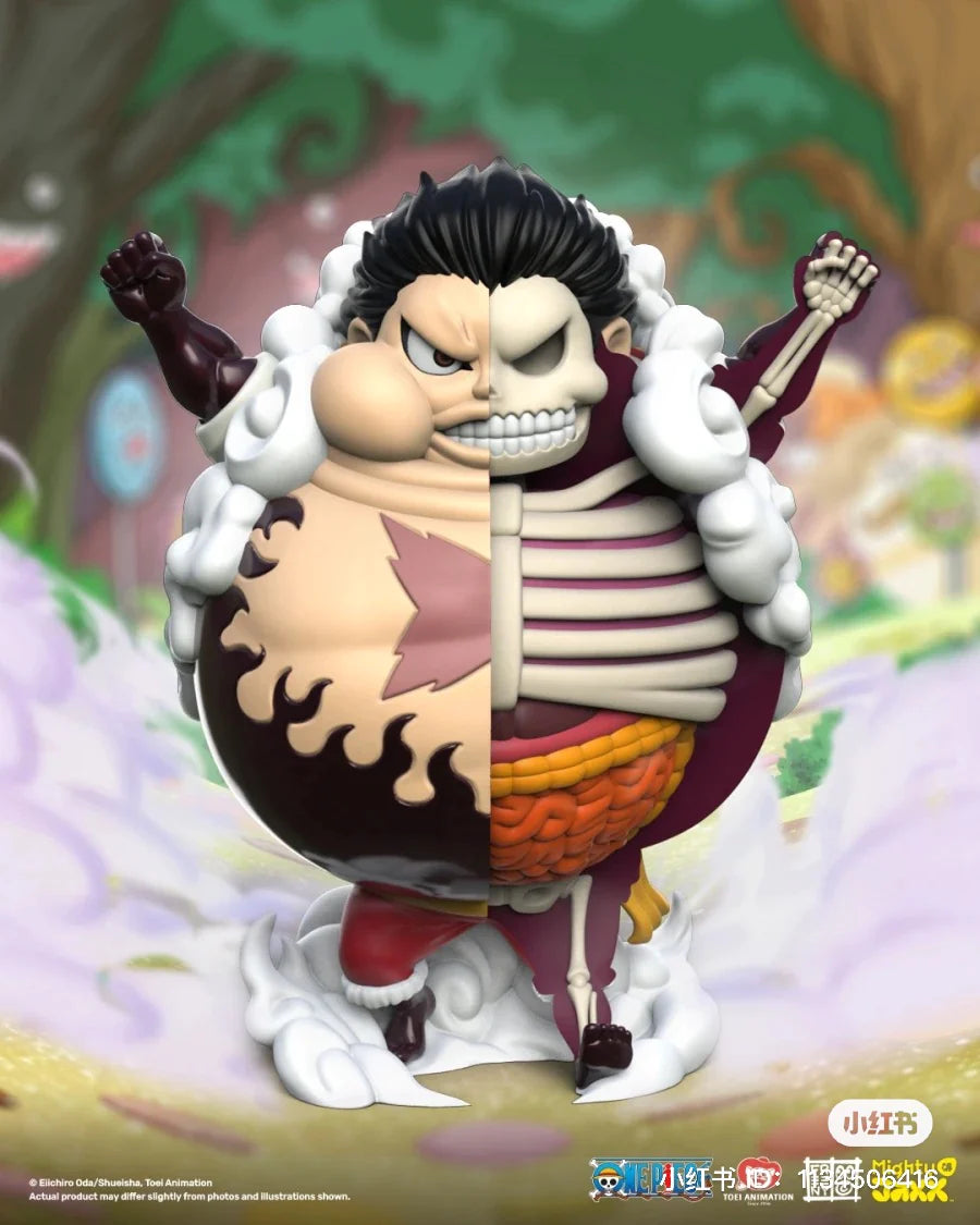 Mighty Jaxx FREENY'S HIDDEN DISSECTIBLES: ONE PIECE (LUFFY’S GEARS EDITION)