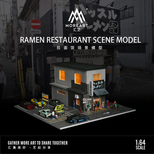 MoreArt 1:64 RAMEN RESTAURANT SCENE MODEL MO936404