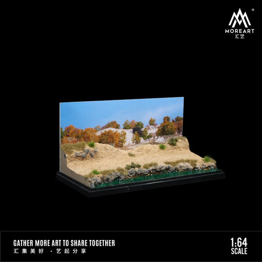 MoreArt 1:64 Desert Lake Scene Model MO901317