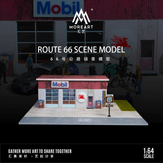MoreArt 1:64 Route 66 Scene Model MO936405