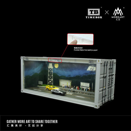 MoreArt Timebox X MoreArt 1:64 INITIAL D CONTAINER SCENARIO VERSION B TB400203