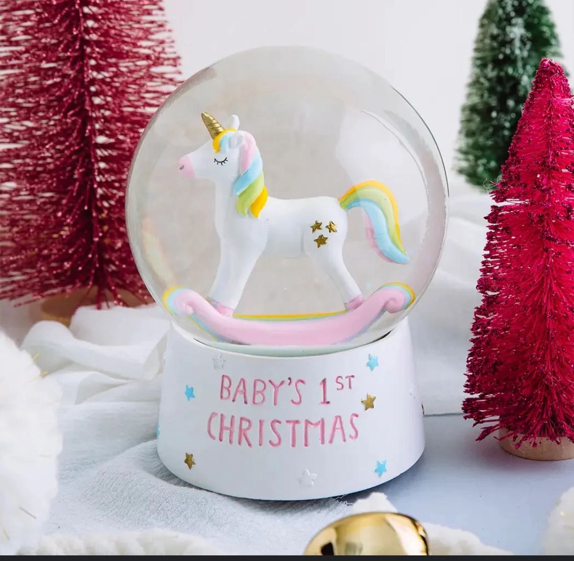 Baby 1st Xmas Snow globe