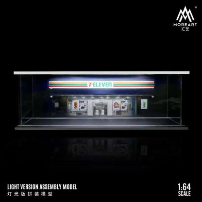 MoreArt - 1/64 7-11 Convenience Store Theme Parking Lot Light Edition (MO914202)