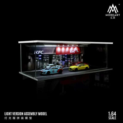 MoreArt 1:64 Parking Lot Scene Model KFC