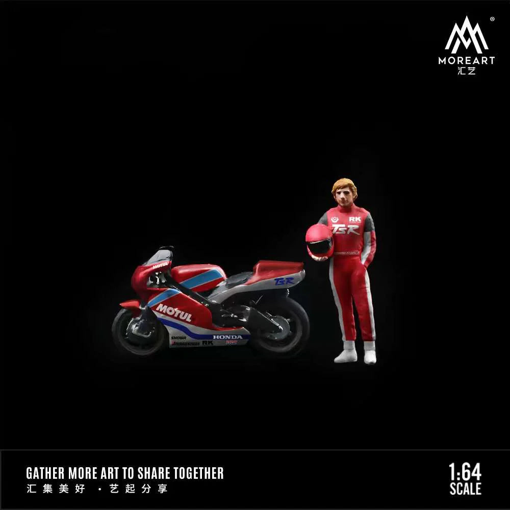 MoreArt 1:64 Honda Racing Motorcycle Drive