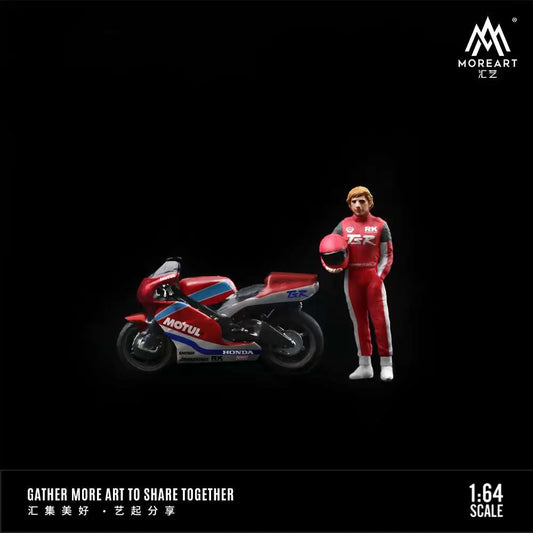 MoreArt 1:64 Honda Racing Motorcycle Drive
