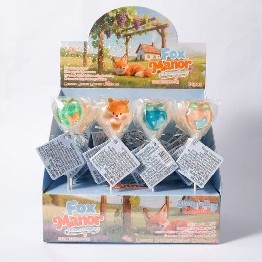 Fox Manor Pattern Lollipop