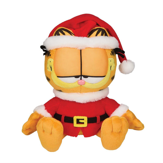 Santa Garfield Phunny Plush