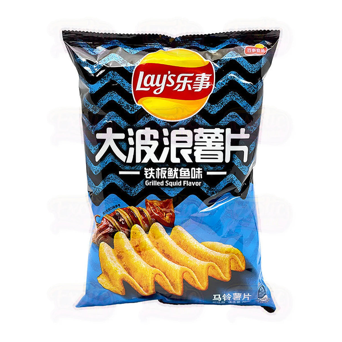 Lay's Big Wave Grilled Squid Flavor 70g
