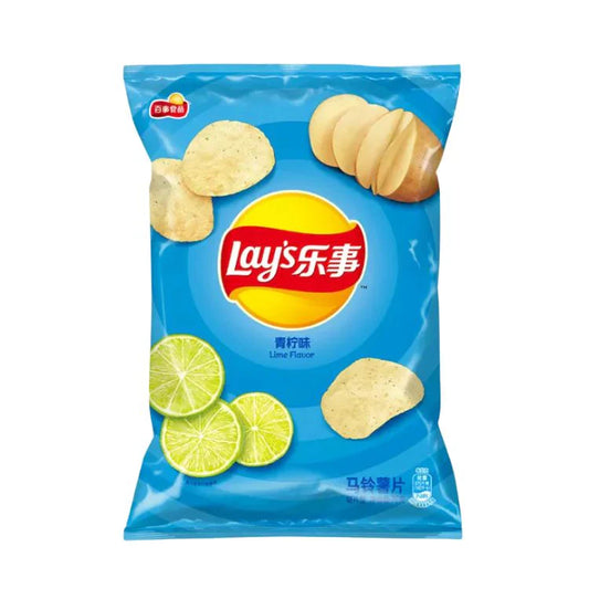 LAY'S Crunchy Lime Flavored Potato Chips 70g