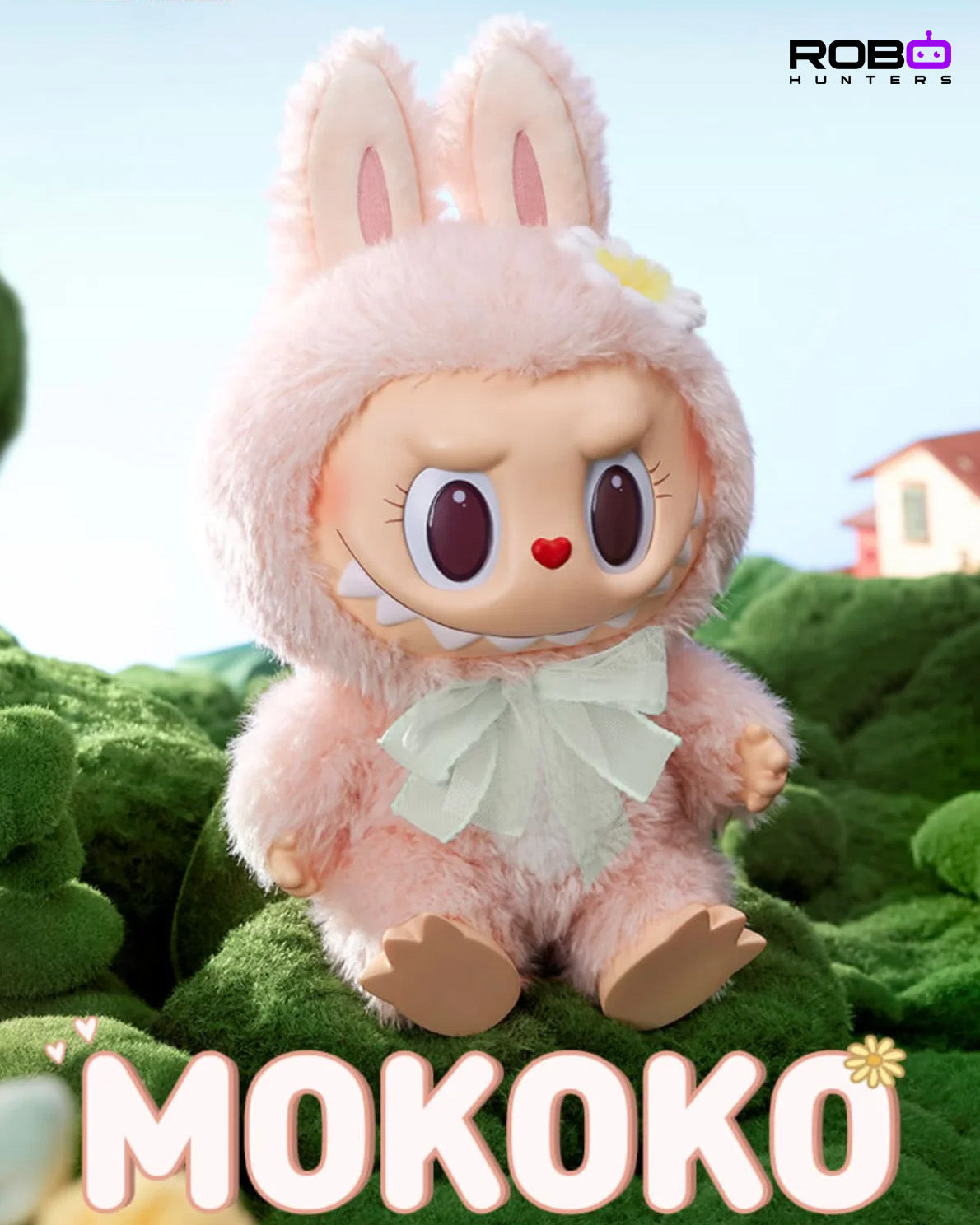 Pop Mart Vinyl Plush Doll - The Monster Mokoko Sweetheart Series Figure
