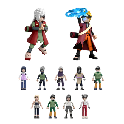 Naruto Blokees: 4- inch Gravity Model Kit- GV02 The Place The Leaves Dance (Blind Boxes)