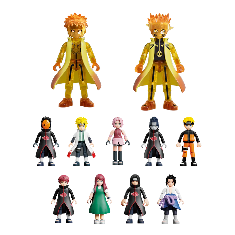 Naruto Blokees: 4- inch Gravity Model Kit- GV01 Ultimate Bond (Blind Boxes)