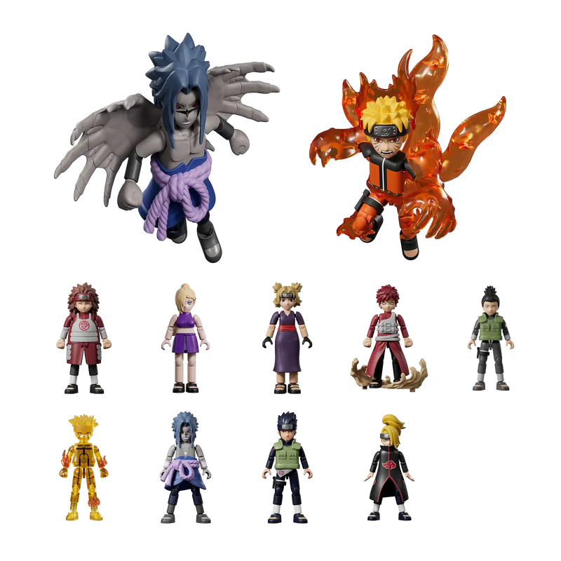 Naruto Blokees: 4- inch Gravity Model Kit- GV03 Heart of a Ninja (Blind Boxes)