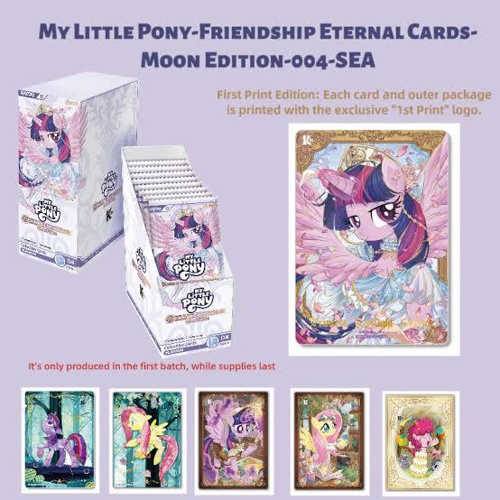 My Little Pony Friendship Eternal Moon Edition 004 Foil Display (12 Packs)