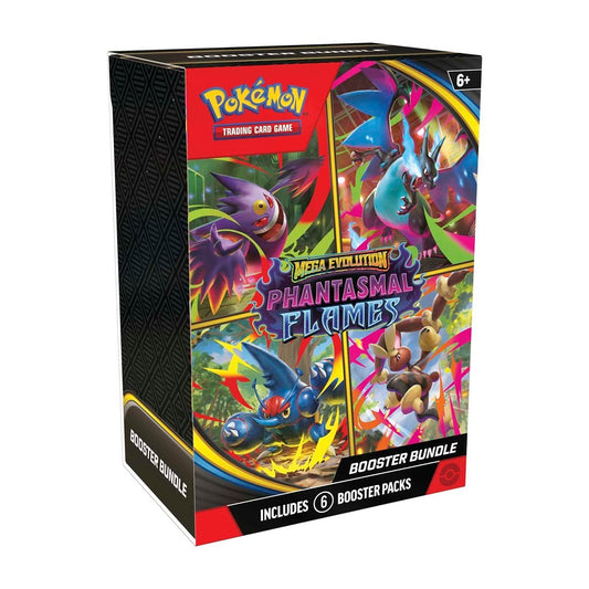 Pokemon TCG: Mega Evolution - Phantasmal Flames Booster Bundle