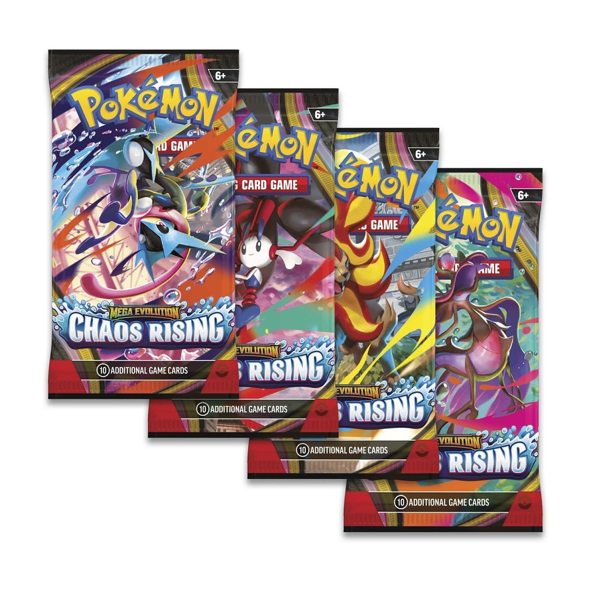 POKEMON ME04 CHAOS RISING BOOSTER Packs(10/36/6)