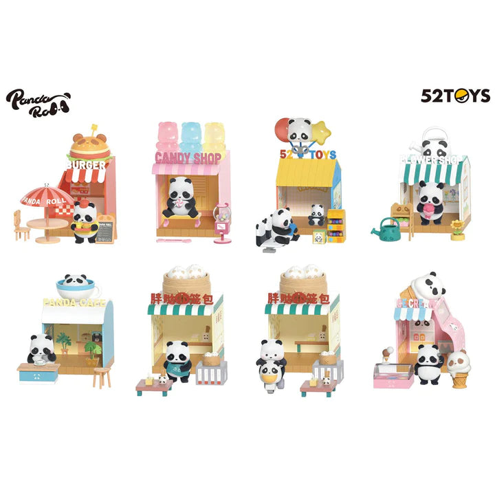 LL-X 52TOYS PANDA ROLL SHOPPING STREET