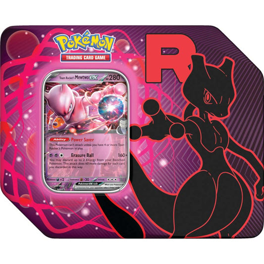 Pokemon - Team Rocket Tin - Mewtwo ex