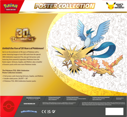Pokemon TCG: 30th Celebration Poster Collection