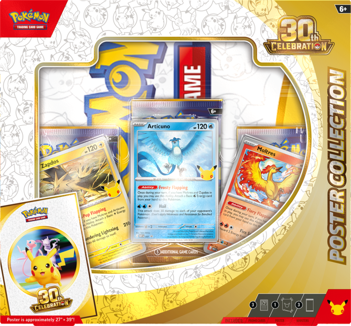 Pokemon TCG: 30th Celebration Poster Collection