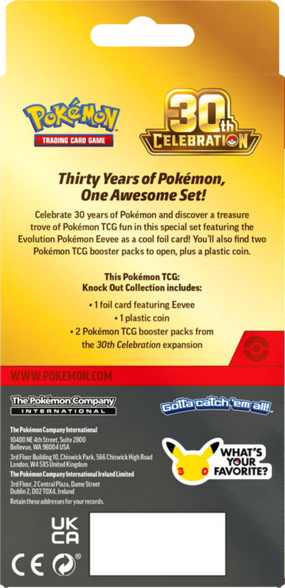 Pokemon TCG: 30th Celebration Knock Out Collection