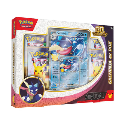 Pokemon TCG: 30th Celebration ex Box - Sylveon / Greninja (Styles May Vary)