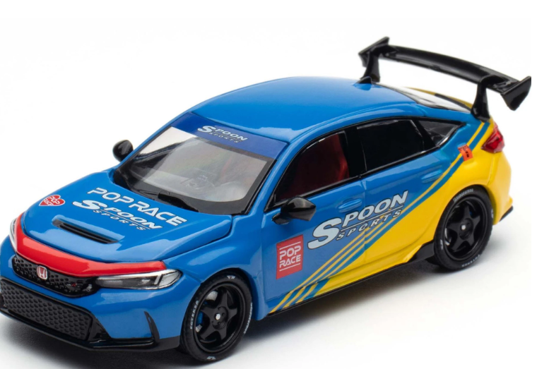 Pop Race 1:64 Spoon x Pop Race Civic Type R FL5 PR640469