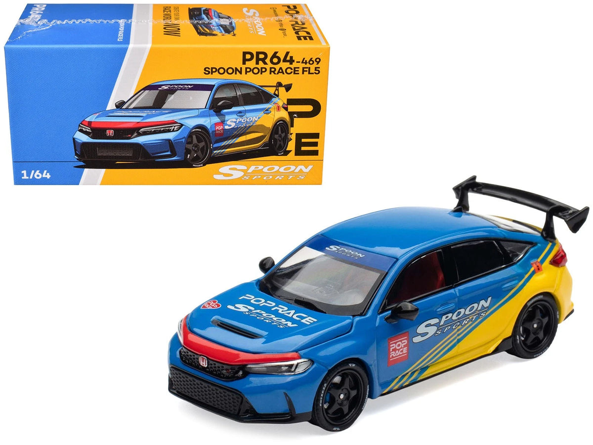 Pop Race 1:64 Spoon x Pop Race Civic Type R FL5 PR640469