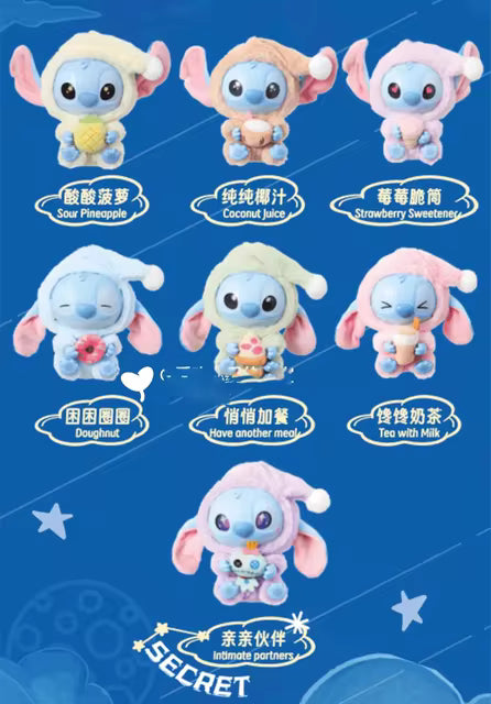 MIINISO Stitch Eat Something Before Sleep Series Blind Box