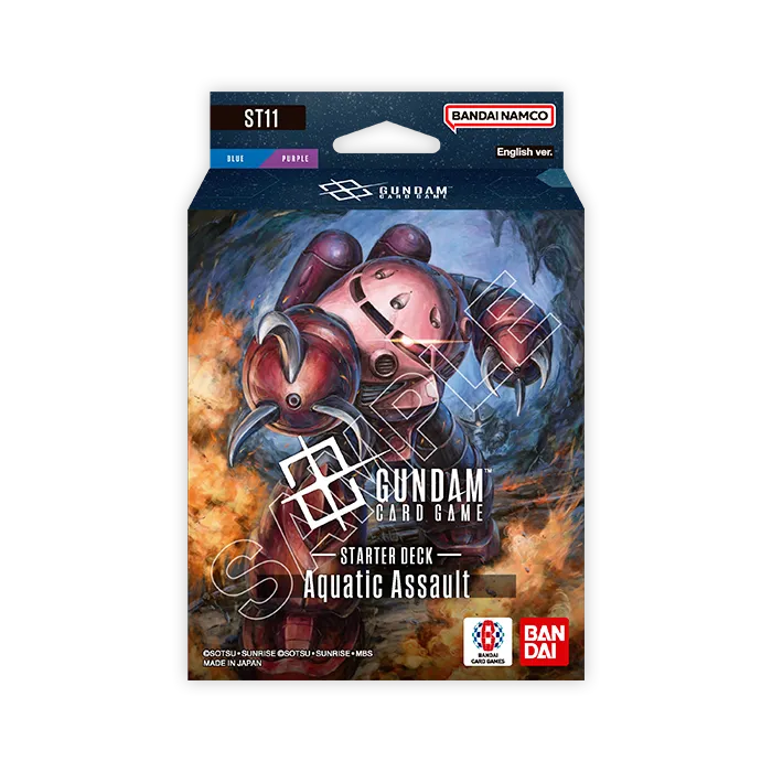 Gundam Card Game: Aquatic Assault [ST11] - 6-Count Sealed Display