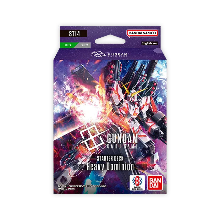 Gundam Card Game: Heavy Dominion [ST14] - 6-Count Sealed Display