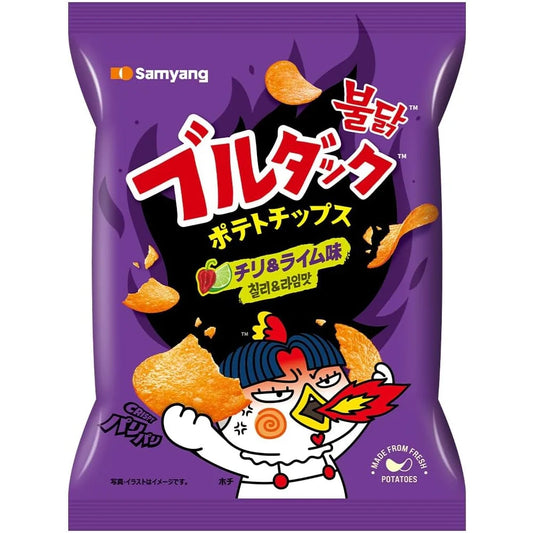 Samyang Japan Potato Chips Chili Lime 55g