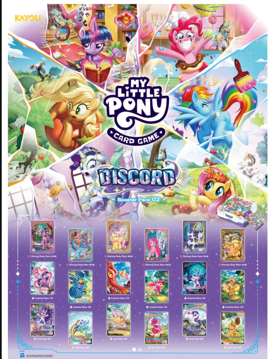 My Little Pony TCG: Discord!!! Booster Box (20 Packs)