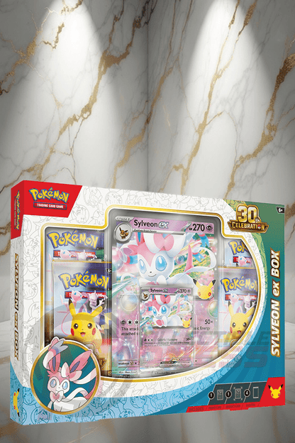 Pokemon TCG: 30th Celebration Sylveon ex Box