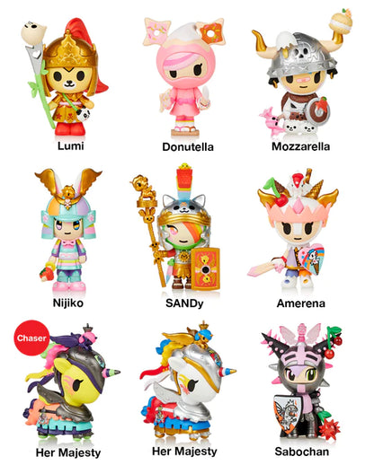 Tokidoki Kawaii Princess Warriors Blind Box