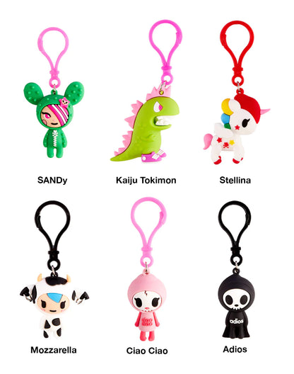 Tokidoki Characters Series 1 Blind Bag Figural Bag Clips