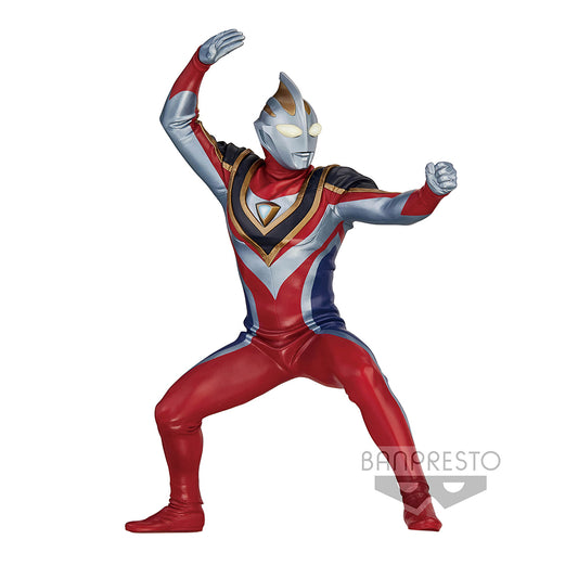 Ultraman Gaia Hero'S Brave Statue Figure Ultraman Gaia(Supreme Version)Night Color Edition