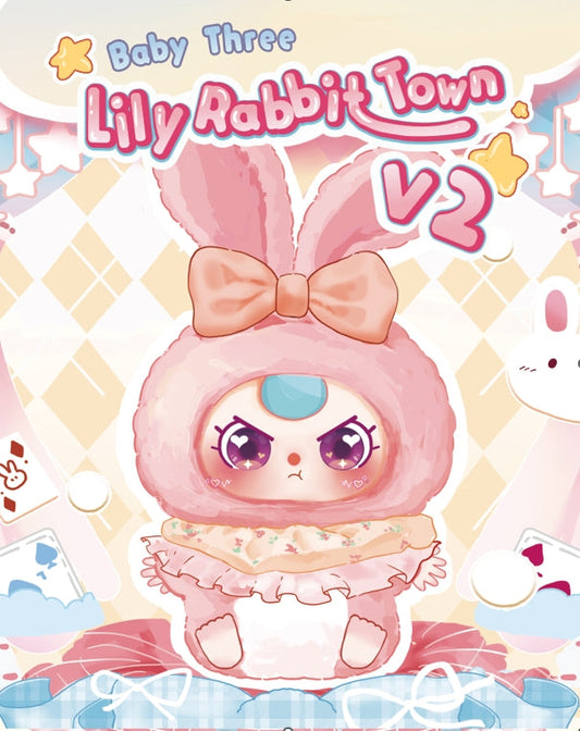 Baby Three-Lily rabbit Town V2