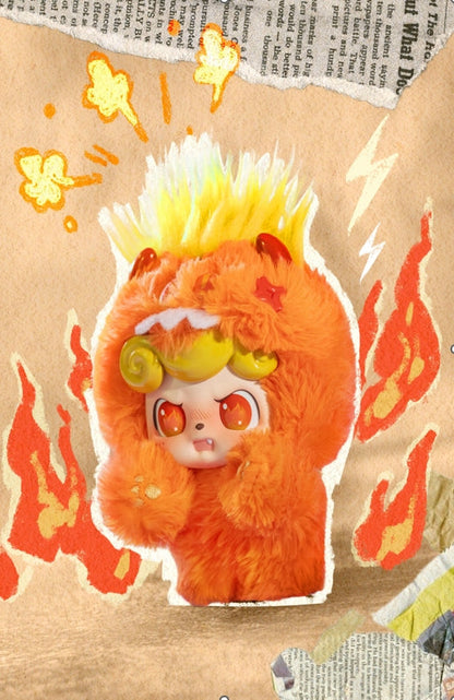 Q.Kid Emotional Hairy Monsters Series Plush Blind Box