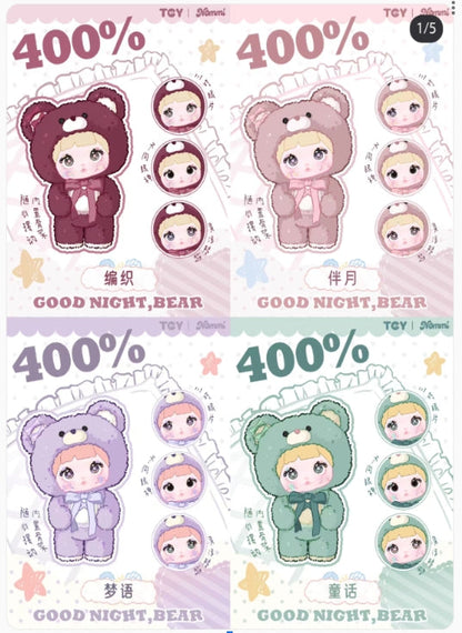 HiTOY Nommi Good night bear 400%