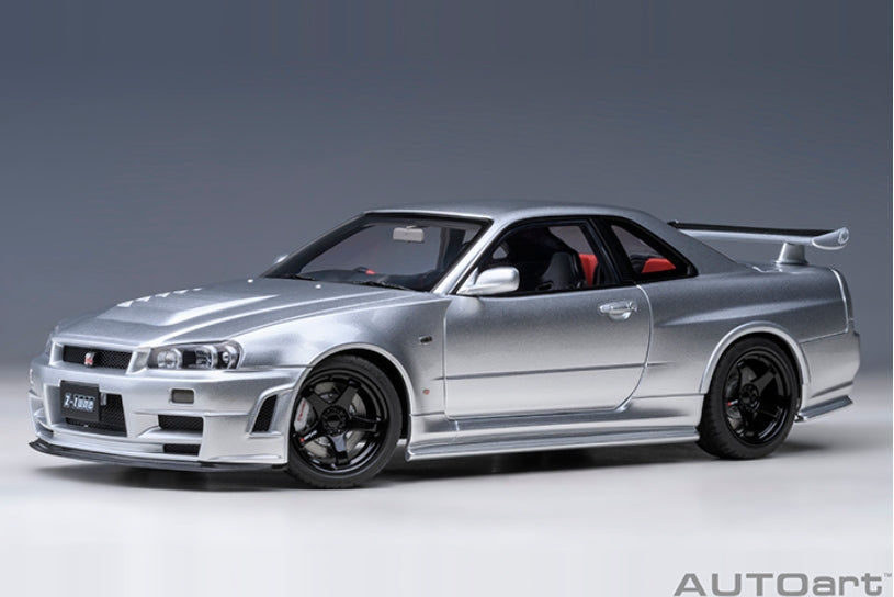 AUTOart 77461  NISMO R34 GT-R Z-TUNE (Z-TUNE SILVER)